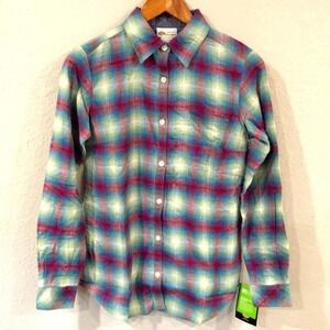 Dickies Multicolor Plaid Button Down Shirt